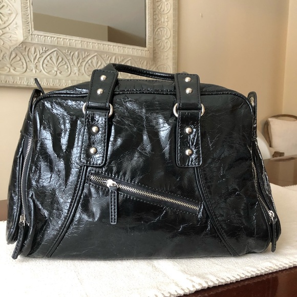 Co-lab by Christopher Kon distressed satchel bag - Picture 2 of 6